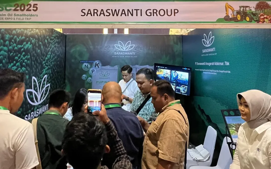 Divisi Pupuk Saraswanti ikut serta memeriahkan 5th Indonesia Palm Oil Smallholders (IPOSC)