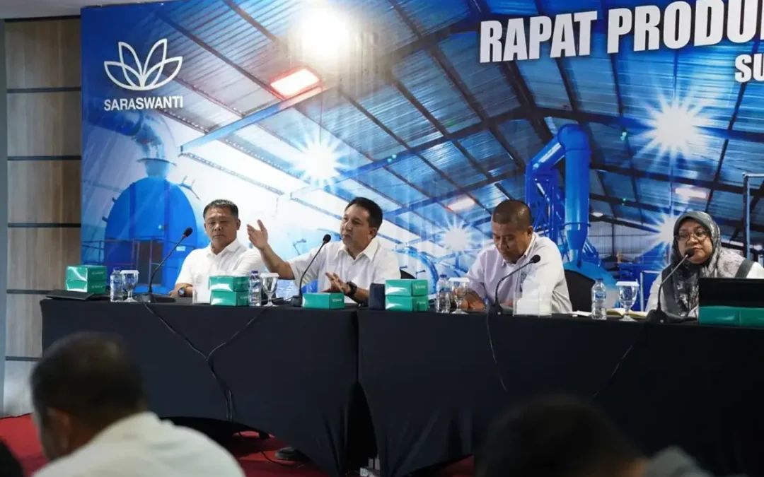 Rapat Produksi Divisi Pupuk Saraswanti Group 2026